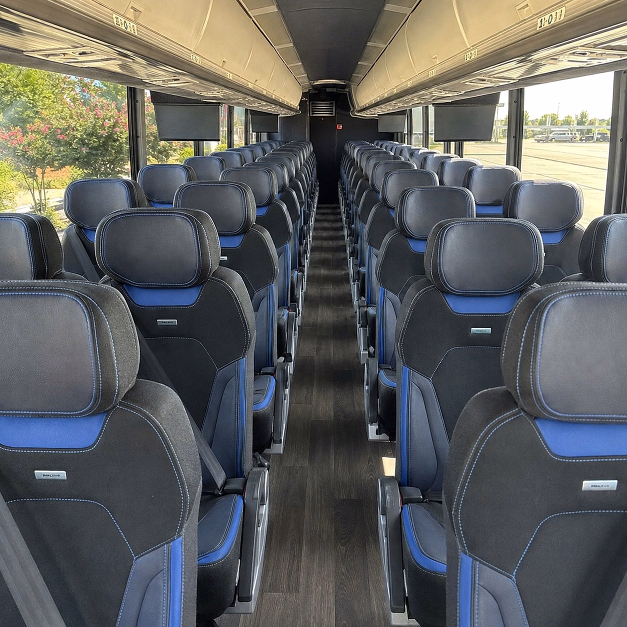 charter buses for fan groups headed to state farm stadium and footprint center