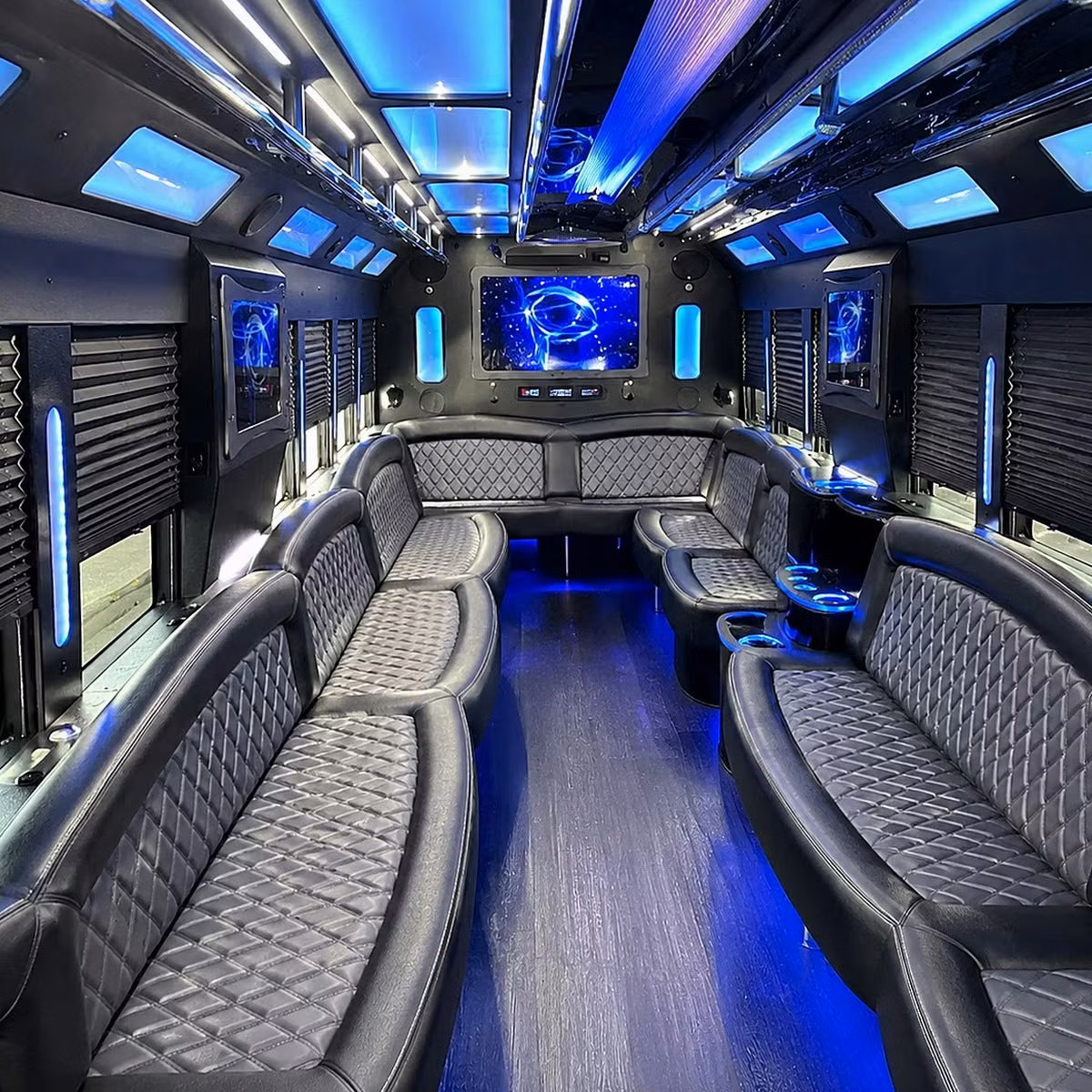 party bus interior