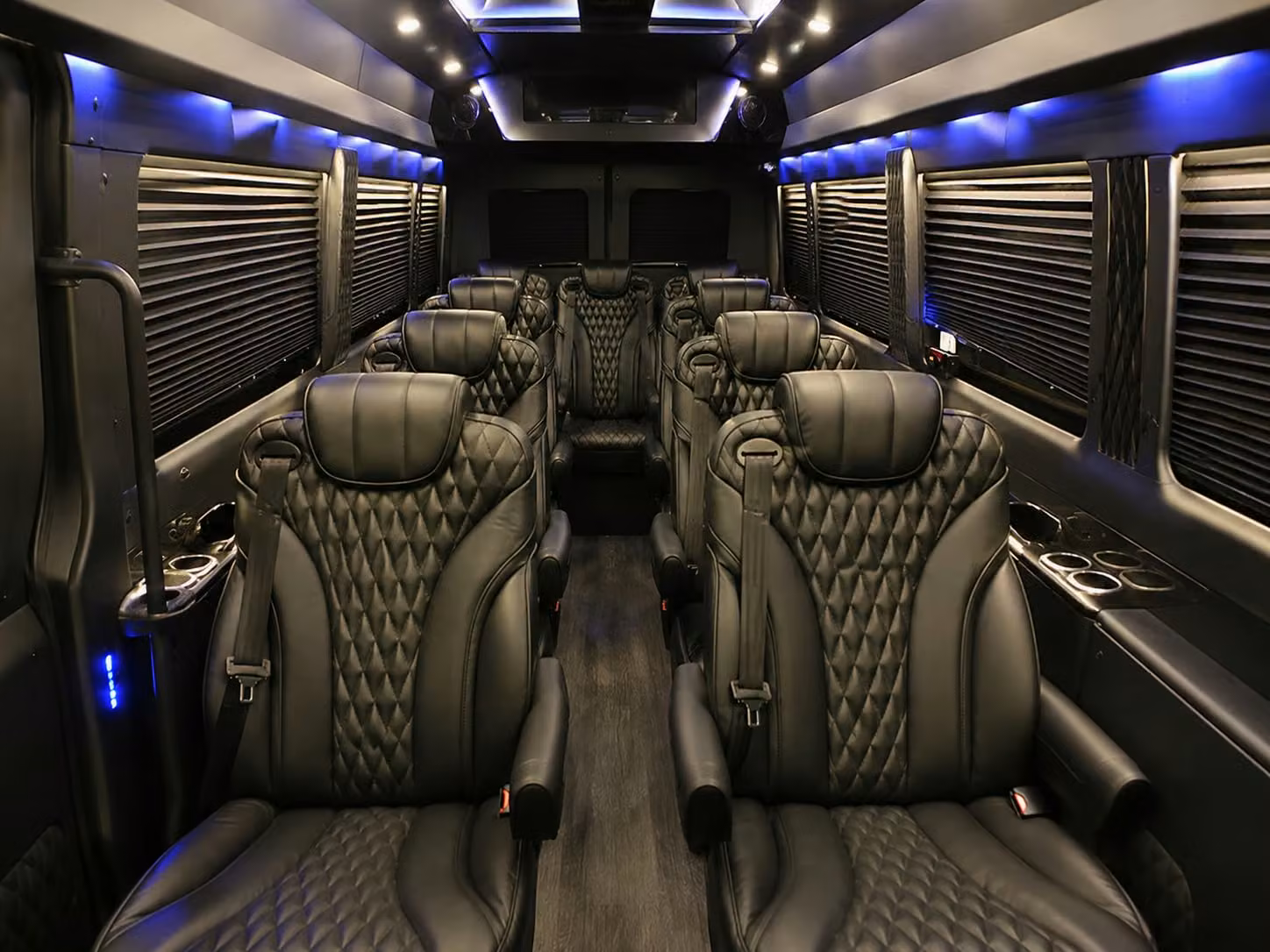 sprinter van with driver interior