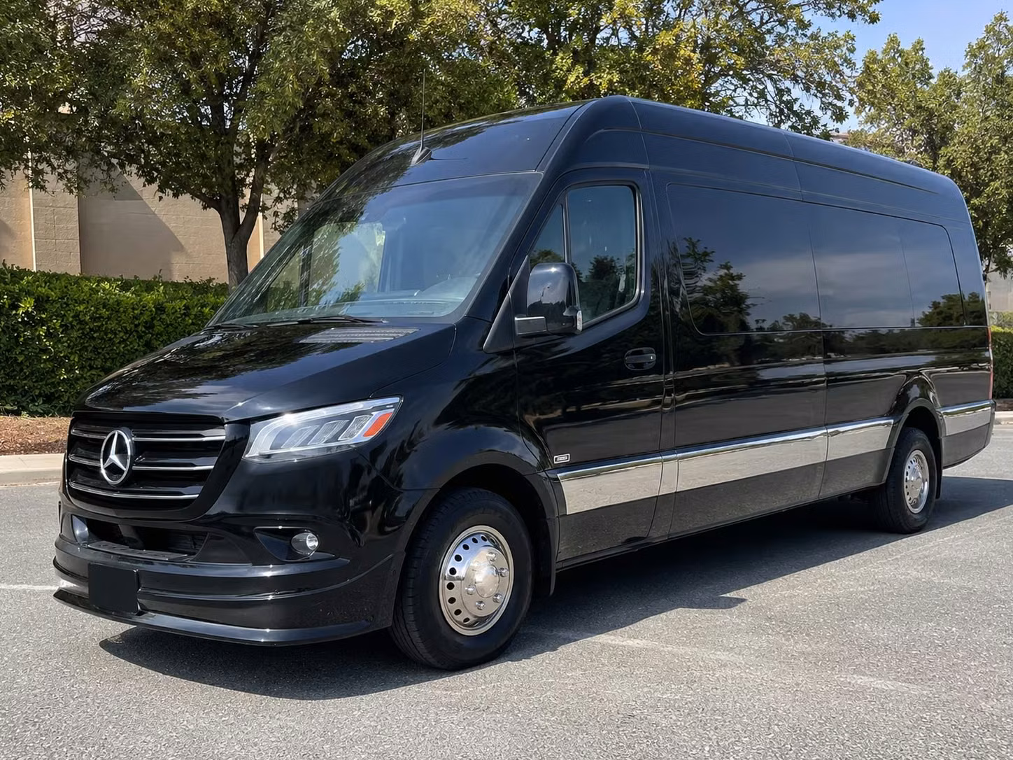 sprinter van with driver